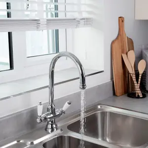 Bristan Franz Chrome effect Kitchen Mixer Tap