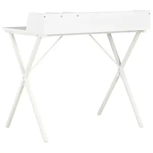 Berkfield Desk White 80x50x84 cm