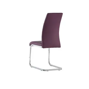 Ilana Upholstered Dining Chair Purple / 1