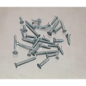 Versatile 600 Pack Self Tapping Screw Assortment with Countersunk Pozi Heads