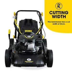 RocwooD 21 Self Propelled Petrol Mulching Lawnmower