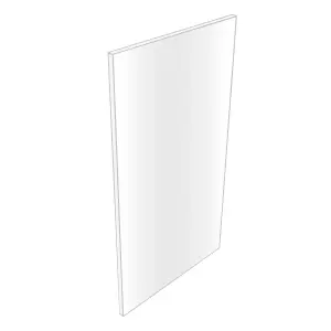 Ennis Gloss White End panel (H)900mm