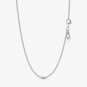 Pandora Classic Cable Chain Necklace - Sterling Silver - Sz. 45 cm