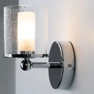 Frosted Glass 3.5W LED Bathroom Wall Light