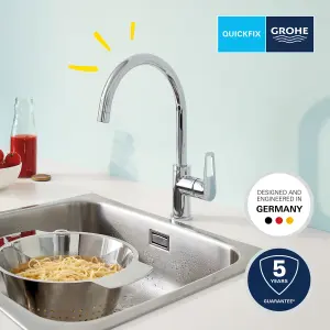 Grohe Start loop Chrome effect Kitchen Deck Tap