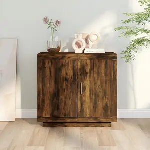 Jaylind Sideboard 80x40x75 cm Engineered Wood Smoked Oak