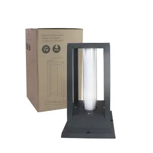 Luminosa Maribo LED Pedestal Light IP54 7W 4000K Anthracite