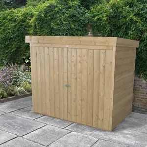 Forest Garden 2000L Tongue & groove Pent Garden storage 1450mm 1950mm