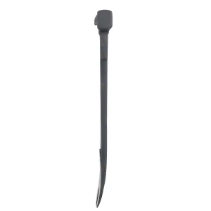 SPARES2GO Nail Puller Hammer Crowbar Double Ended 3-in-1 Prying Lifting Crow Bar Tool (10" / 250mm)