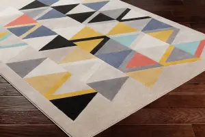 DELANEY Modern Skandi Runner Rug 80 x 220 cm