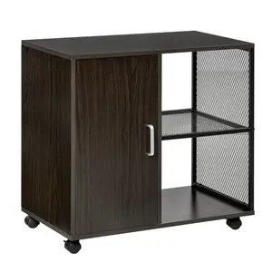 Kevinisha Mobile File Cabinet Brown