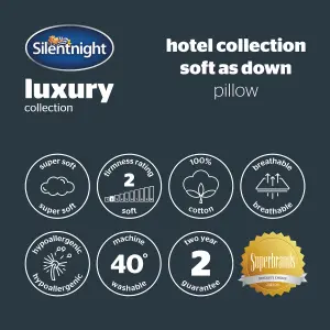 Silentnight Hotel Collection Soft as Down Pillow