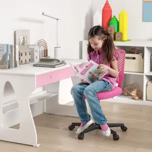 COSTWAY Kids Mesh Computer Chair Ergonomic Desk Chair