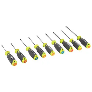 Ryobi 9pc Screwdriver Set - RHSDS9PC