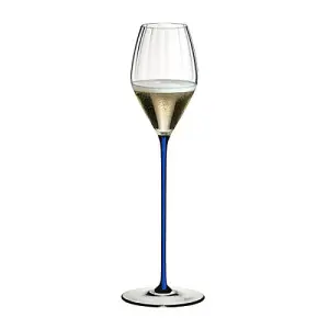 Riedel High Performance Champagne Glass Dark Blue