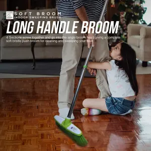 Long handled Soft Indoor Sweeping Brush