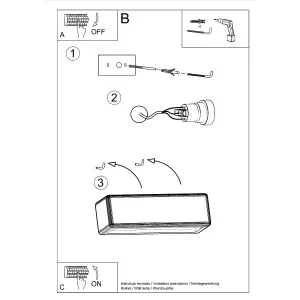 Subani Ceramic White 1 Light Classic Wall Light