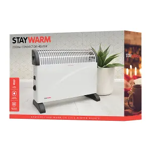 StayWarm 2000w Convector Heater  - White