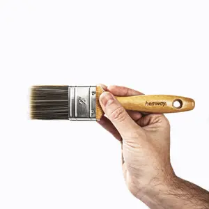 Premium 2 Inch Bamboo Paint Brush For Indoor Outdoor Emulsion Paint & Varnish