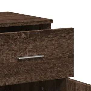 Oree 79cm Sideboard (Set of 2) Brown Oak