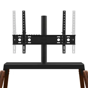 AVF Hoxton Quad Freestanding TV Stand, for TVs up to 86" - Dark Wood