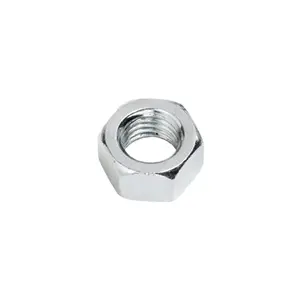 Securpak Zinc Plated Hex Nuts (Pack of 90) Silver (4mm)