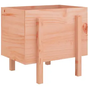 Berkfield Garden Planter 62x50x57 cm Solid Wood Douglas