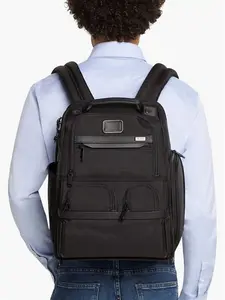 TUMI Alpha 3 Compact Laptop Brief Pack Backpack, Black