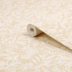 Twilight Ditsy Floral Creme Wallpaper