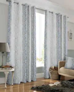 Portofino Window Polyster Eyelet Curtains