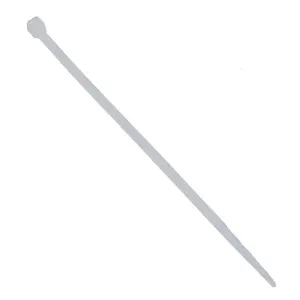 White Nylon Cable Ties Zip Ties Lock Ties 2.5mm x 100mm 100 Pack