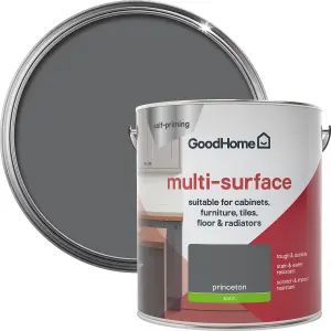 GoodHome Durable Princeton Satin Multi-surface paint, 2L