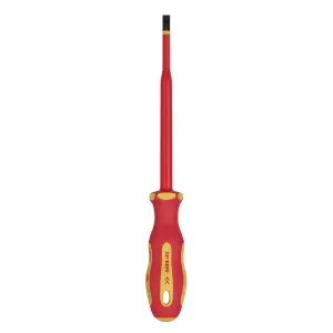 Draper  XP1000 VDE Slimline Plain Slot Screwdriver, 6.5 x 150mm 02162