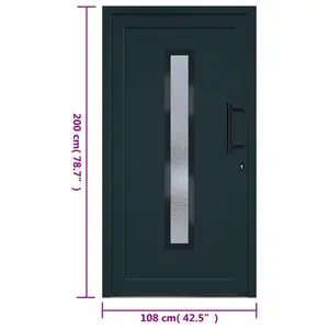 Prehung Front Door 200cm H x 108cm W