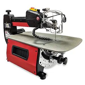 Lumberjack 18 Inch Variable Speed Scroll Saw with LED Light & Blower Function