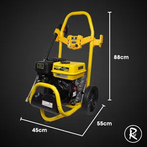 NEW 2025 RWHPPW Petrol Pressure Washer 3190 PSI