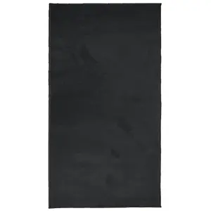 Rug OVIEDO Short Pile Black 60x110 cm