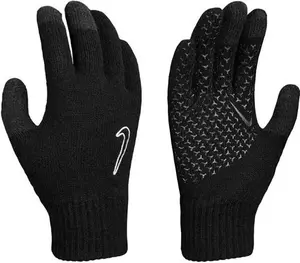 Nike - Knitted Tech And Grip Gloves 2.0 SP25 | Black - UK Large/X Large