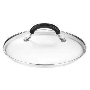 Circulon Total Black Round Hard Anodised Aluminium Easy Clean Non-Stick Stockpot 24cm, 5.7L