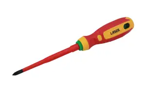 Laser Tools 8447 VDE 1000V Insulated Phillips Screwdriver PH1 x 100mm