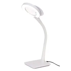 TABLE MAGNIFIER LAMP - Magnifying Lamp: Desk: LED - PURElite