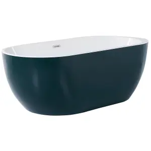 Freestanding Bath 1700 x 800 mm Green NEVIS