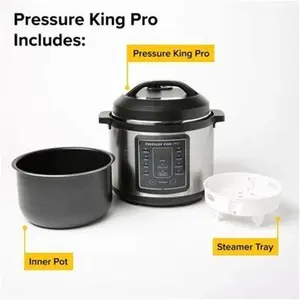 Pressure King Pro 4.8L - 14-In-1 Digital Pressure Cooker By Drew&Cole