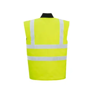 Portwest Hi-Vis Reversible Bodywarmer