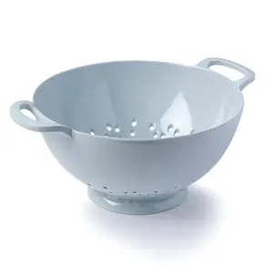 Zeal Premium Melamine Colander, Medium 20cm, Duck Egg Blue