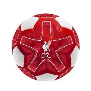 Liverpool FC Crest Mini Football Red/White (4in)