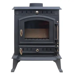 HEATSURE Wood Burner Stoves Multi-fuel Fireplace  Woodburning Heater Warm 7KW