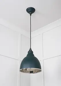 Smooth Nickel Brindley Pendant in Dingle