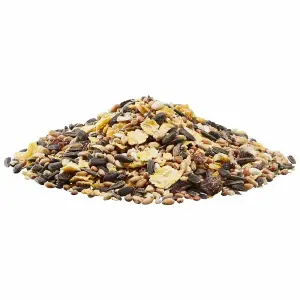 Happy Beaks Ground & Table Premium Bird Seed Food Mix (5kg) High Energy Feed for Wild Birds