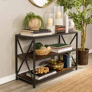 Bremer Bookcase Dark Walnut